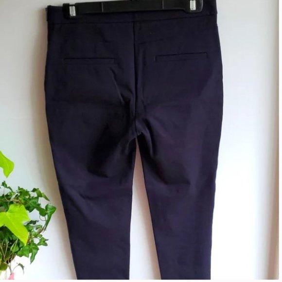 Ann Taylor midnight blue curvy crop pants, 4 - Picture 5 of 12